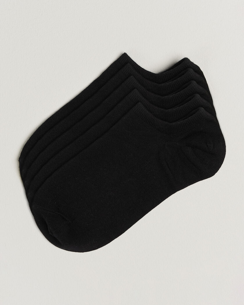 Bread & Boxers 5-Pack Ankle Sock Black – Black