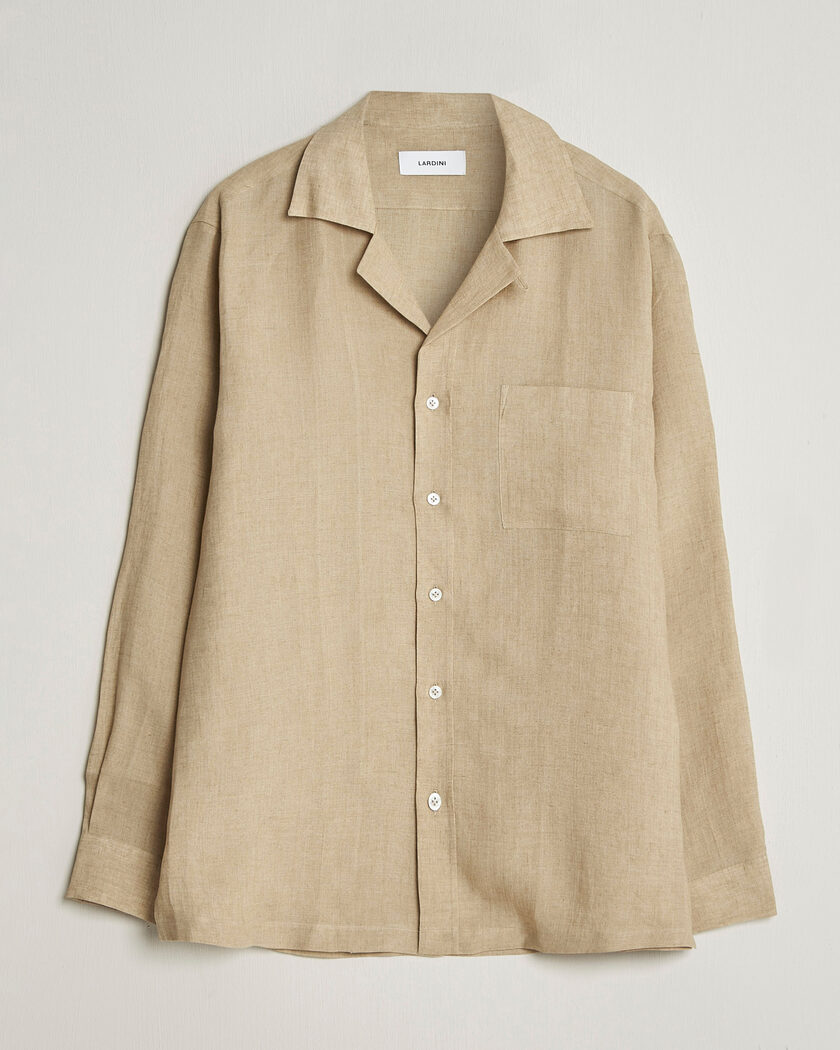 トップス 100hands rinen shirts 100Hands Natural Stone Washed Linen Shirt Peach at CareOfCarl.com