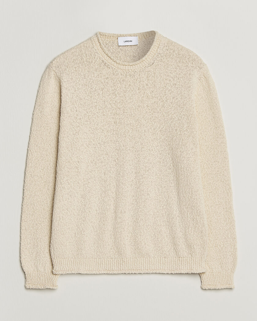 Sunflower Aske Boucle Sweater Off White at CareOfCarl.com