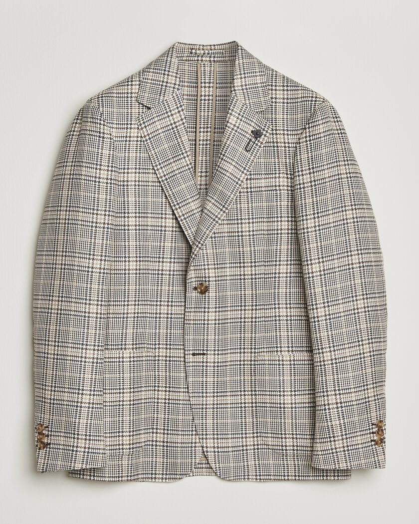 Massimo Alba Gstaad Bull Cotton Jacket Navy at CareOfCarl.com