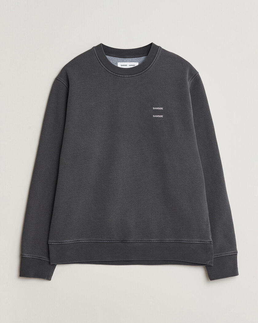 Lacoste Crew Neck Sweatshirt Black at CareOfCarl.com