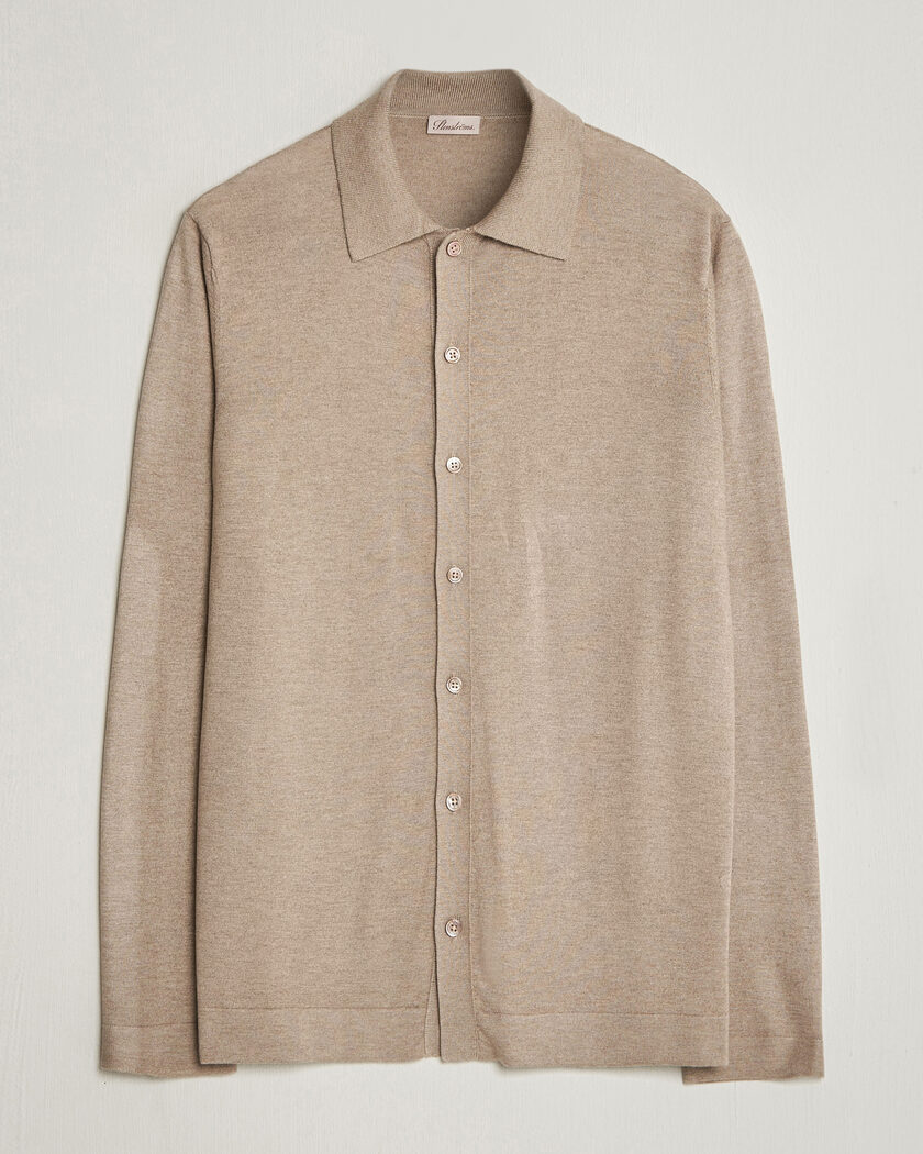 John Smedley Petworth Extra Fine Merino Cardigan Charcoal at