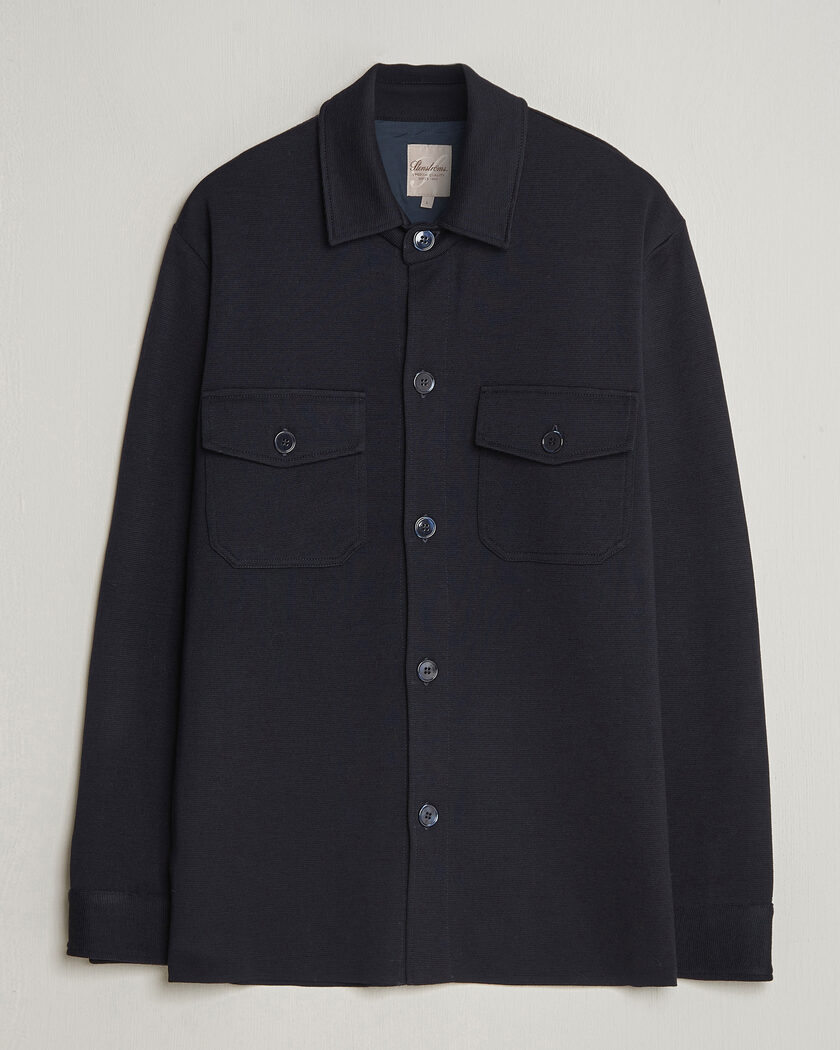 John Smedley Petworth Extra Fine Merino Cardigan Midnight at