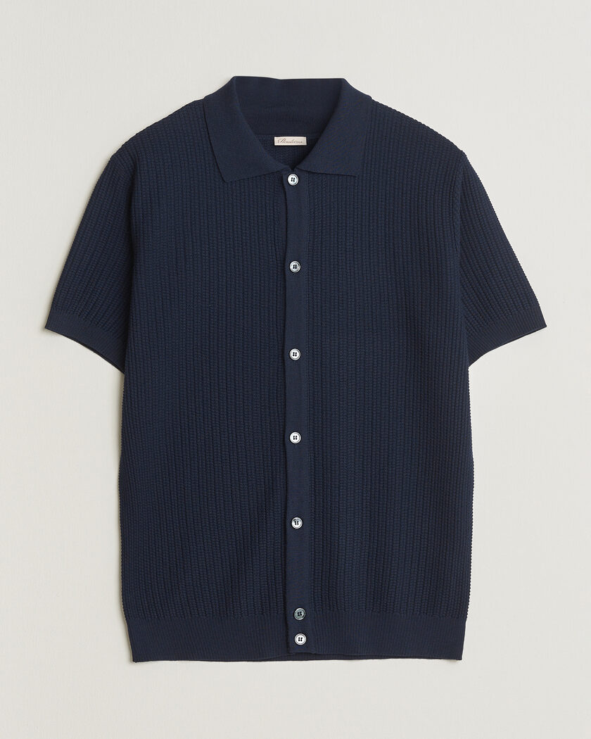 ORLEBAR BROWN ポロ Terry - Polo Décontracté En Tissu Éponge Navy | Orlebar Brown