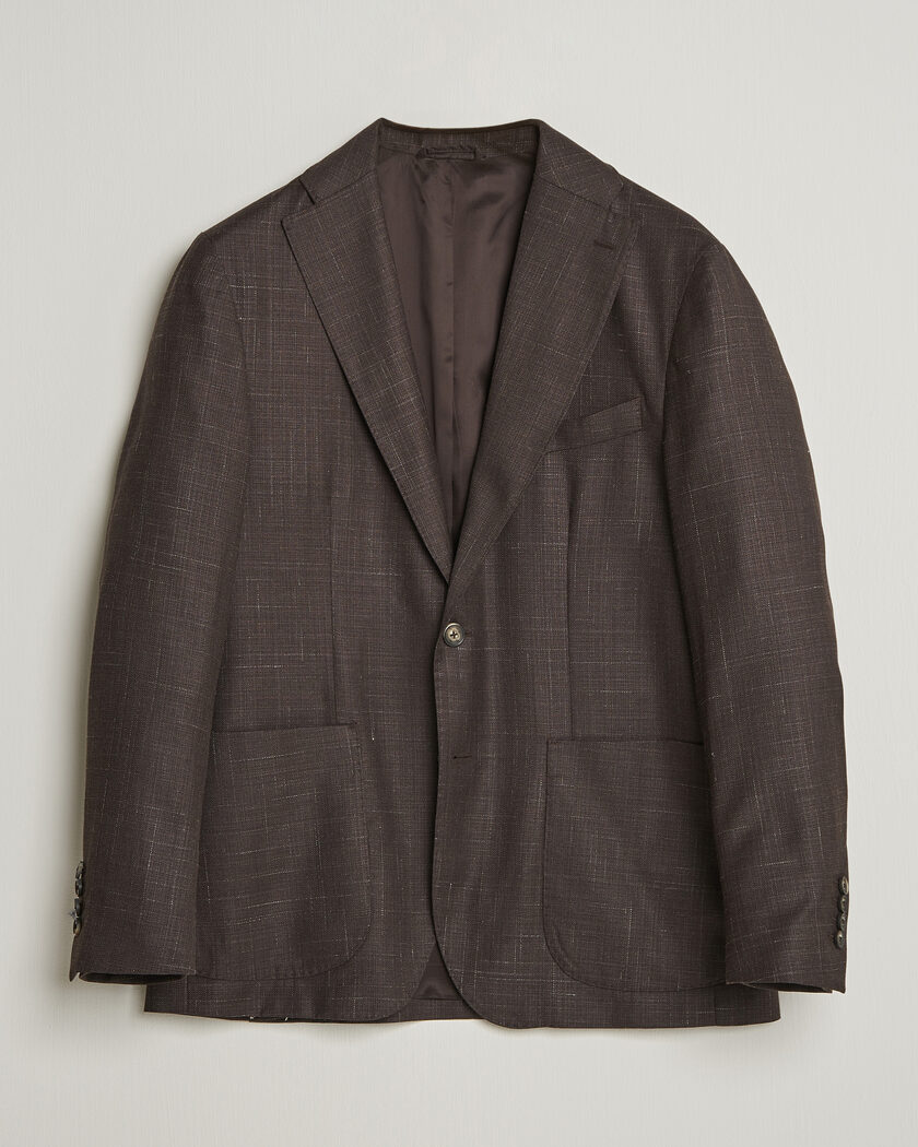 <美品>BOGLIOLI K.JACKET ブラウン ウール ジャケット 46 Boglioli K-Jacket | Avalon Clothing Company