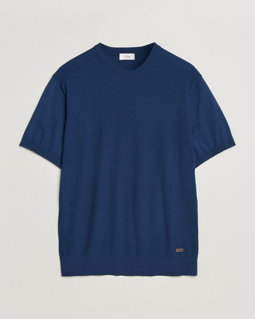 Moncler Lettering T-Shirt Navy at CareOfCarl.com