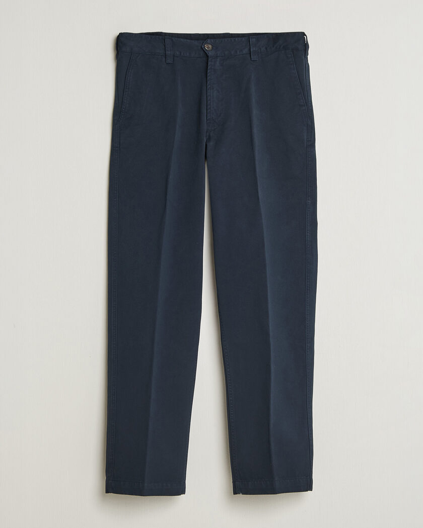 PT01 Slim Fit Cotton Stretch Chinos Navy at CareOfCarl.com