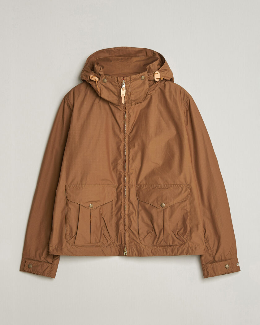 Auralee Light Tweed Zip Blouson Beige at CareOfCarl.com