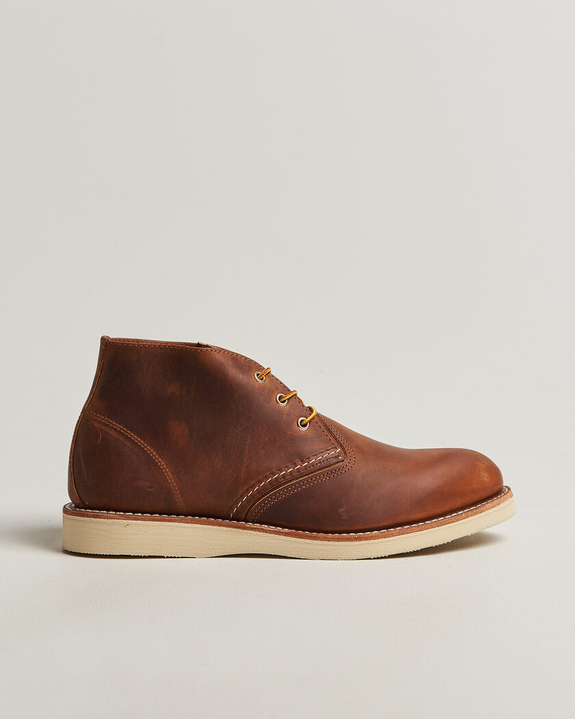Red Wing Shoes Work Chukka Copper Rough/Though Leather – Brown