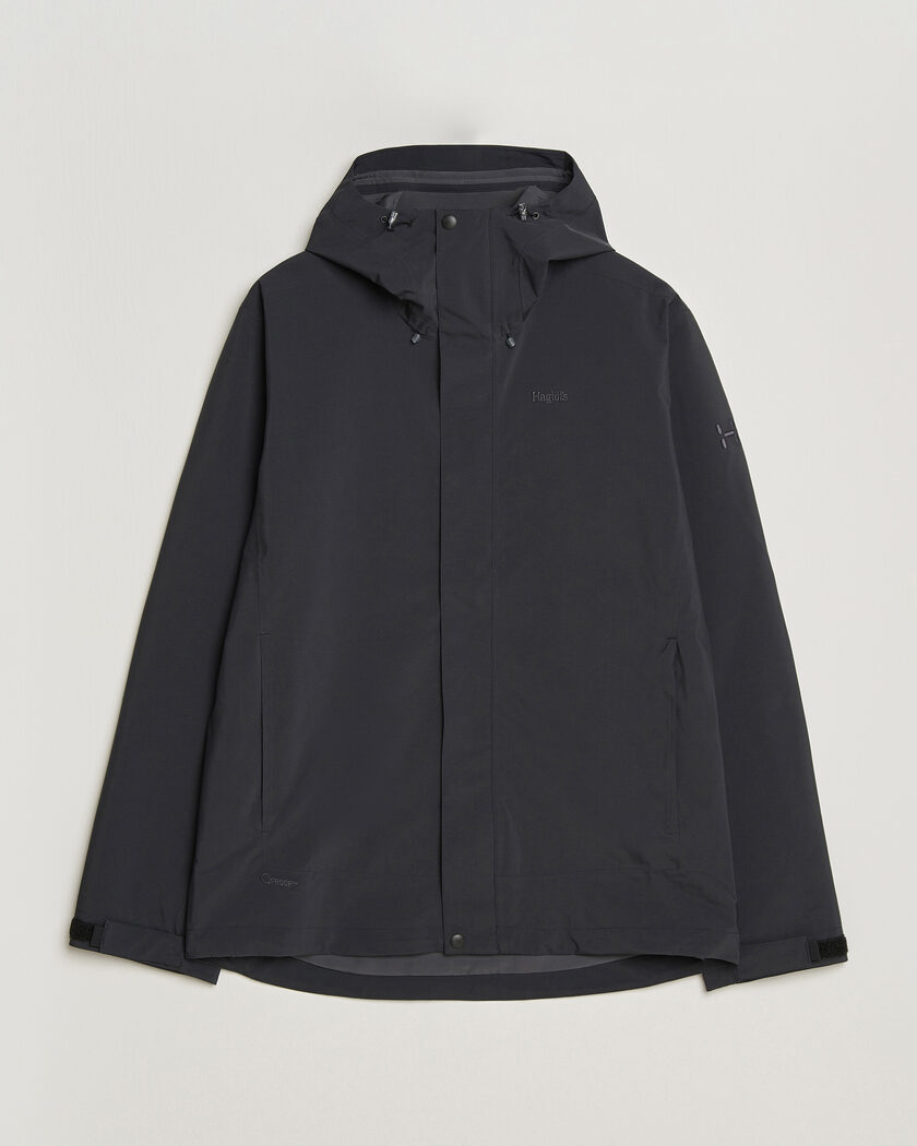 Goldwin Pertex Shieldair Mountaineering Jacket Black at CareOfCarl.com