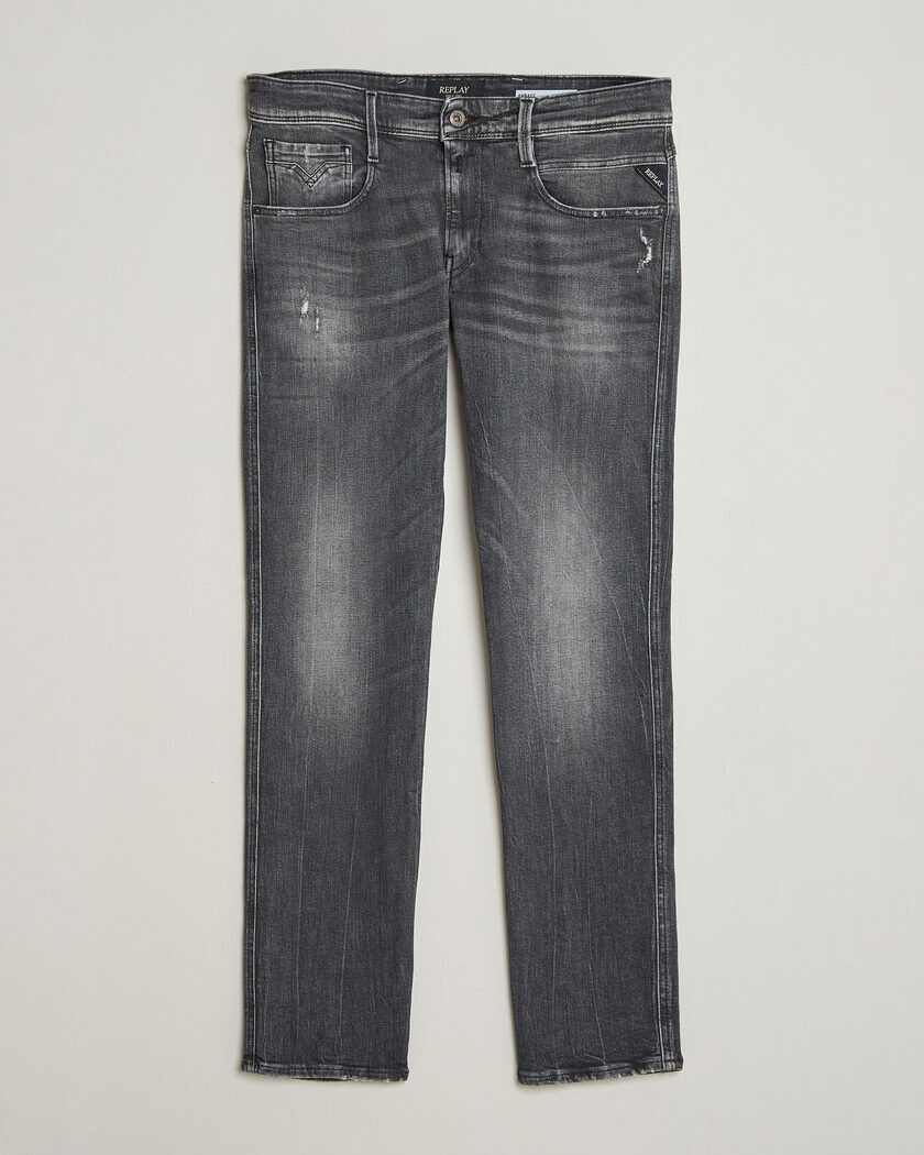 Replay Grover Hyperflex Re-Used Jeans Forever Black at CareOfCarl.com