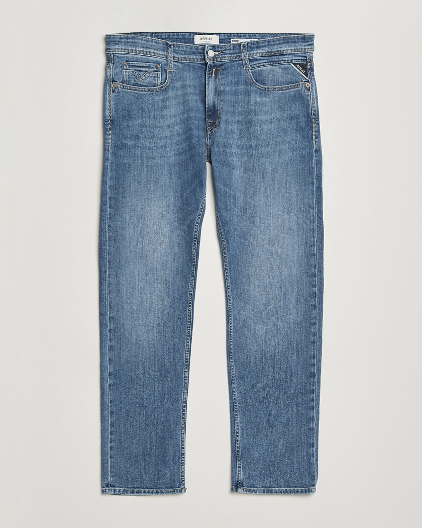 RRL Straight Fit 5-Pocket Denim Milner Wash at CareOfCarl.com