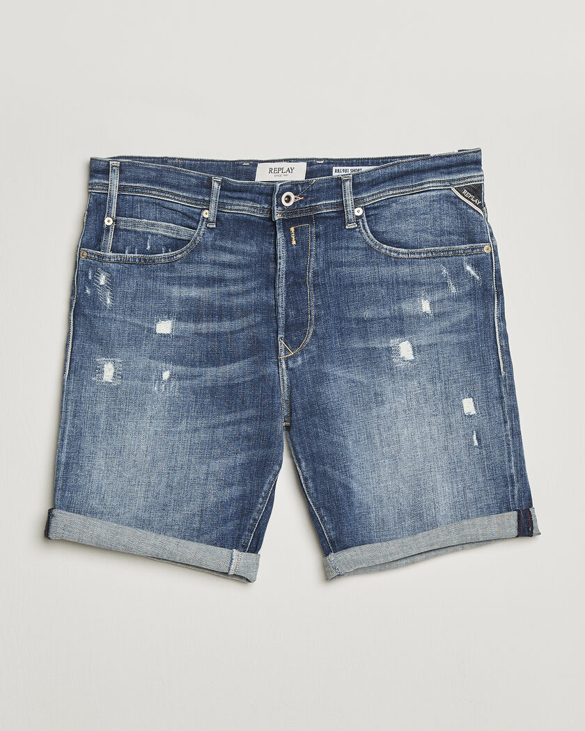 Dsquared2 Marine Denim Shorts Light Blue at CareOfCarl.com
