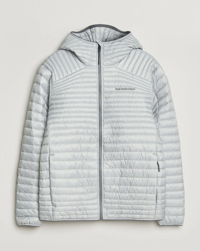 Peak Performance Monolight Insulated Hooded Jacket Summit Smoke – Grey