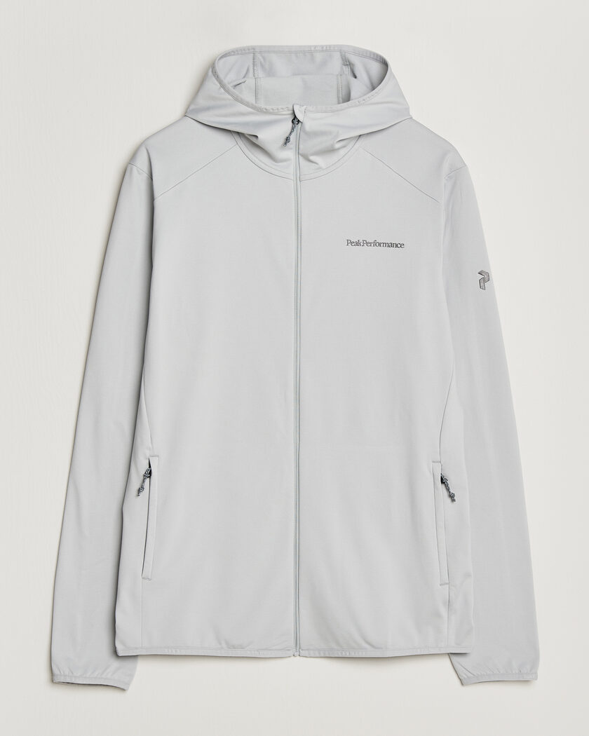 Peak Performance Light Hooded Full Zip Summit Smoke – Grey