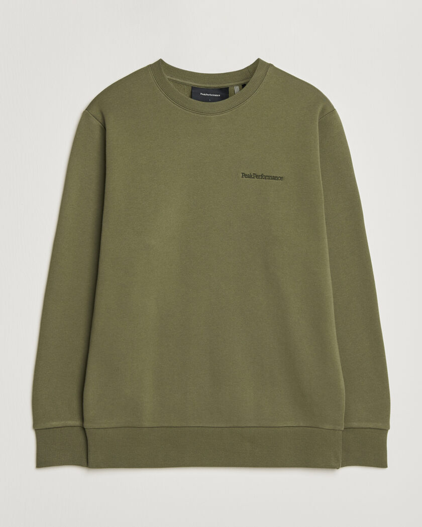 Peak Performance Original Crew Neck Sweatshirt Pine Needle – Green