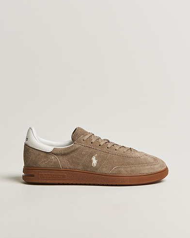 Polo Ralph Lauren Bedford Suede Sneakers Dirty Buck/White – Brown