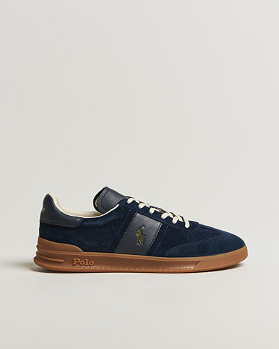 Polo Ralph Lauren Aera Suede Sneakers Hunter Navy – Blue