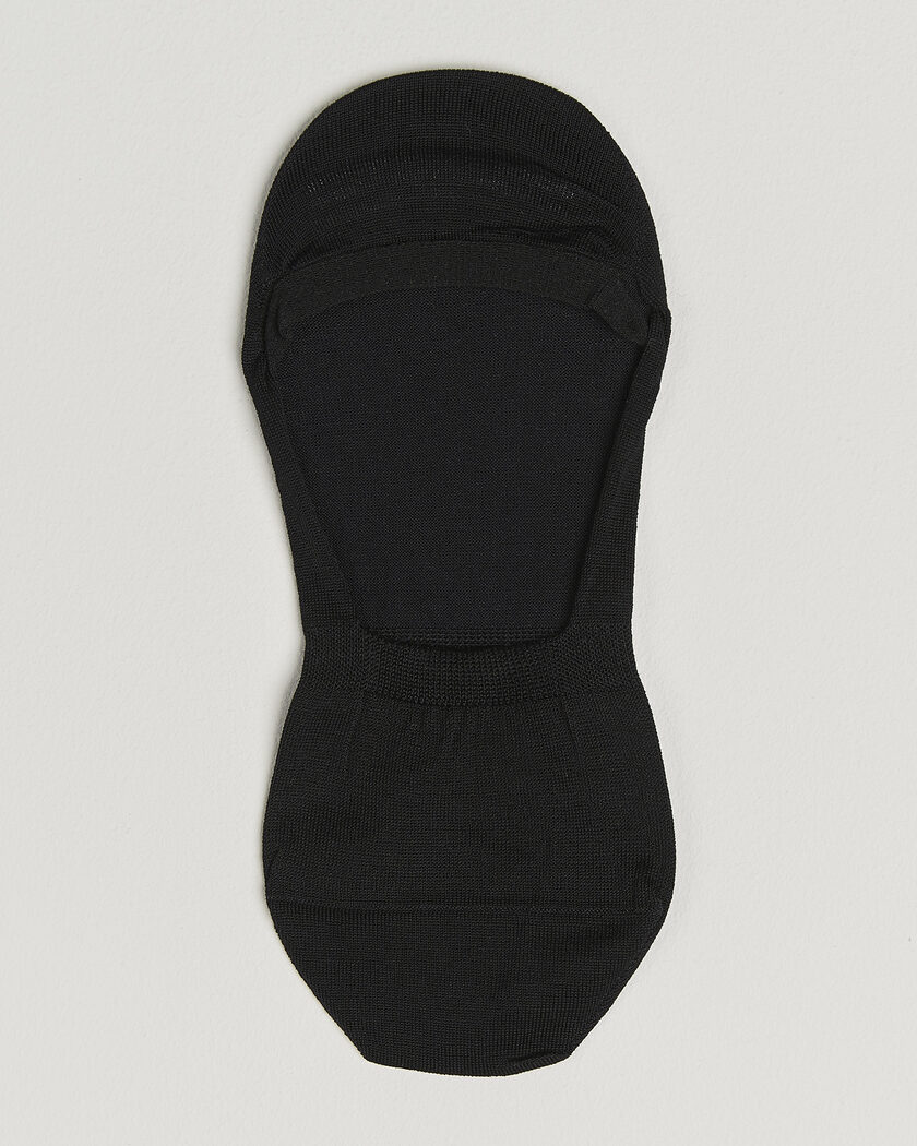 Bresciani Step In Loafer Socks Black – Black