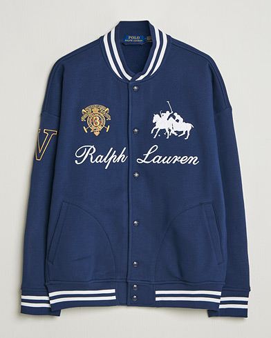 Polo Ralph Lauren Magic Fleece Bomber Jacket Newport Navy – Blue