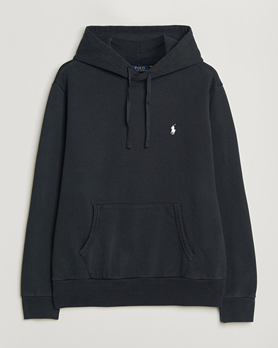 RLX Ralph Lauren Tech Waffle Hoodie Polo Black at CareOfCarl.com