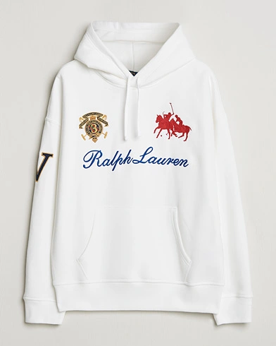 Polo Ralph Lauren Magic Fleece Logo Hoodie White – White