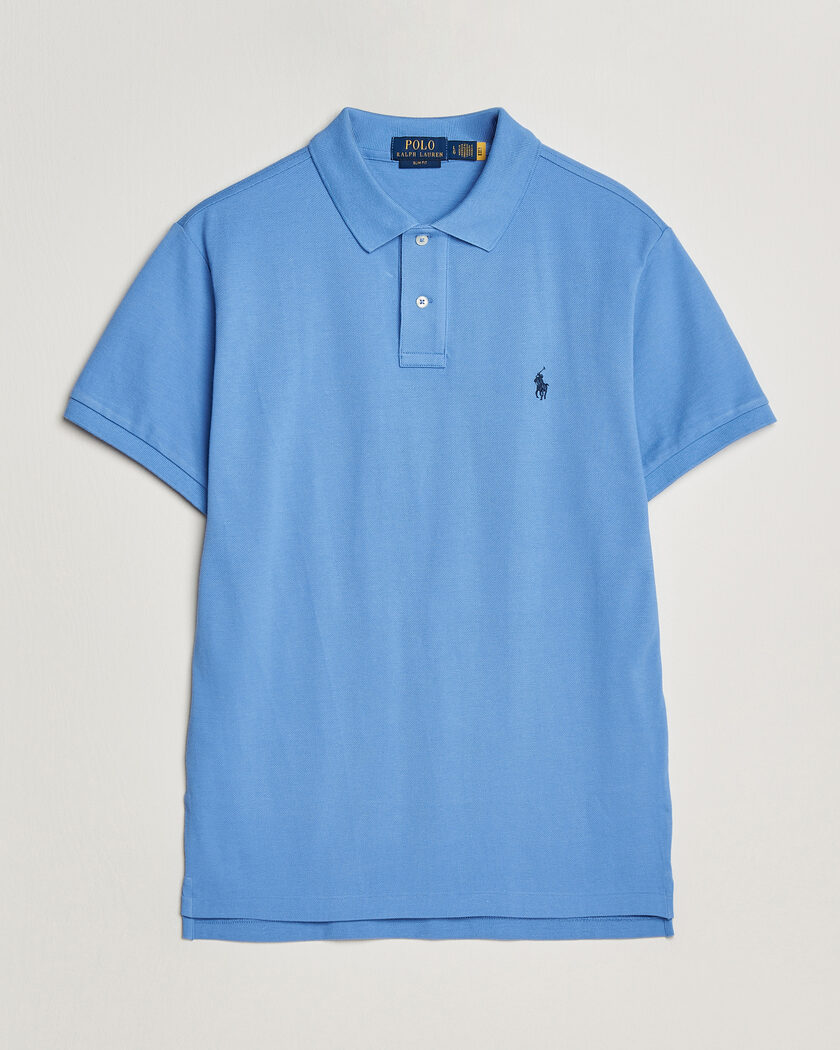 Polo Ralph Lauren Slim Fit Polo Harbour Island Blue – Blue