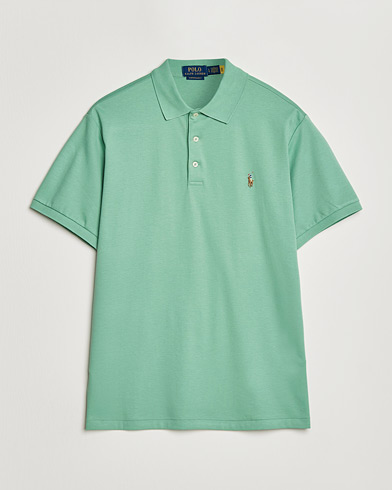Polo Ralph Lauren Custom Slim Fit Polo Kiwi Lime at CareOfCarl.com