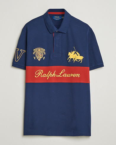 Ralph Lauren Purple Label Mercerized Cotton Polo Chairman Navy at