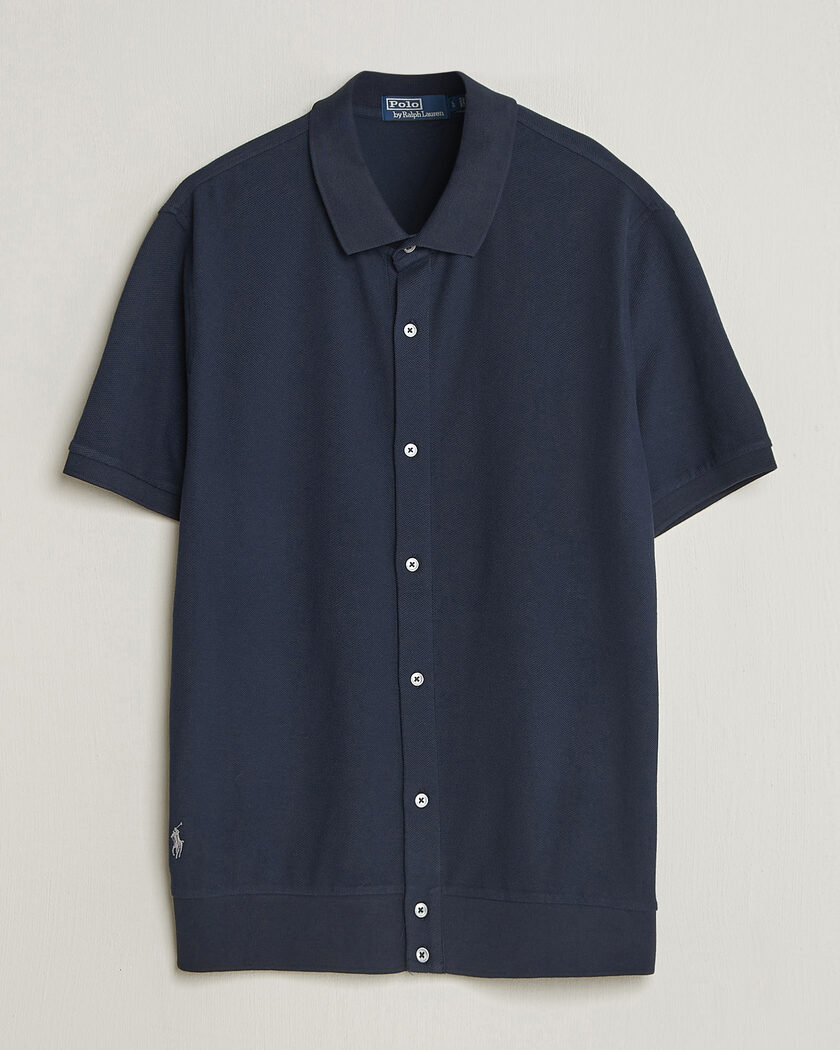 Ralph Lauren Purple Label Mercerized Cotton Polo Chairman Navy at