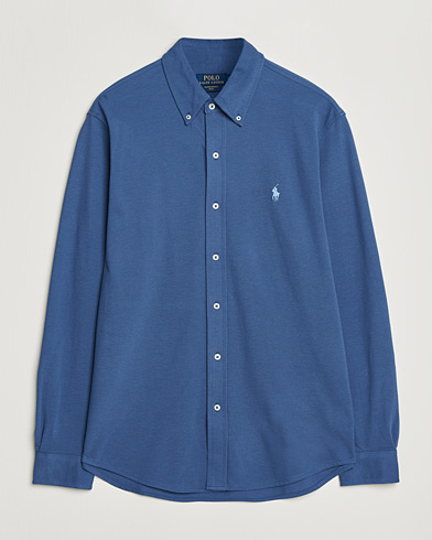 Polo Ralph Lauren Featherweight Mesh Shirt Old Royal – Blue