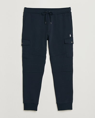 Polo Ralph Lauren Double Knitted Athletic Sweatpants Aviator Navy – Blue