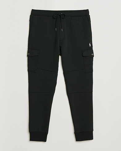 Polo Ralph Lauren Double Knitted Athletic Sweatpants Polo Black – Black