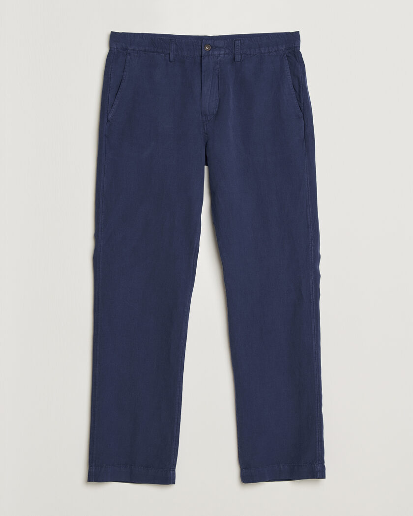 Polo Ralph Lauren Linen Cotton Pants New Classic Navy – Blue