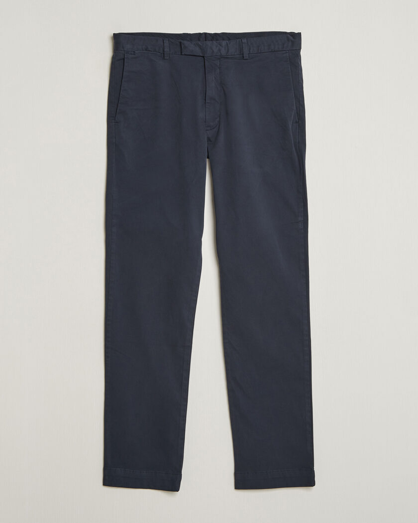 Polo Ralph Lauren Jarrett Satin Chinos Aviator Navy – Blue