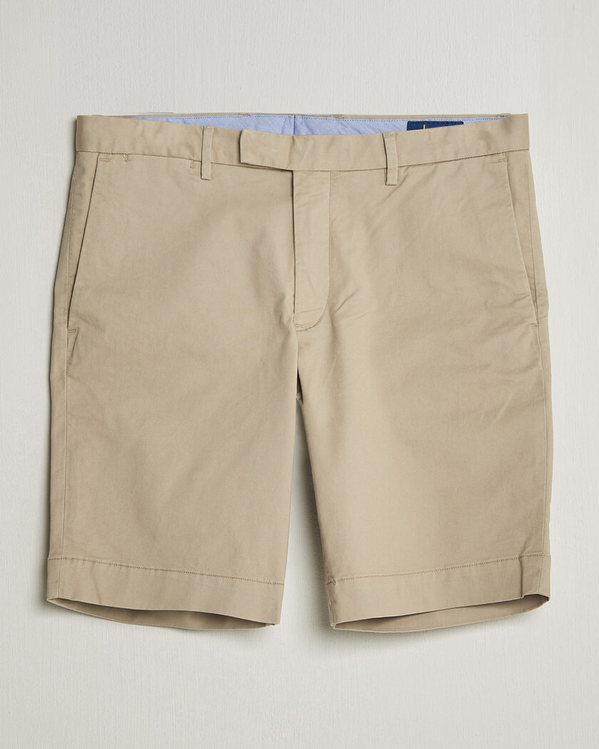 RRL Officers Flat Shorts New Military Khaki at CareOfCarl.com