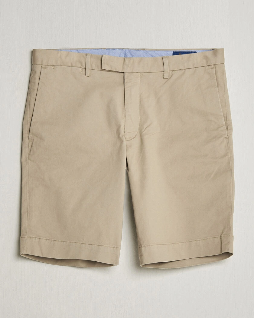 Polo Ralph Lauren Stretch Twill Shorts Classic Khaki – Beige