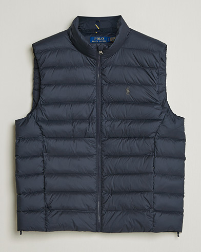 Polo Ralph Lauren Colden Down Vest Newport Navy at CareOfCarl.com