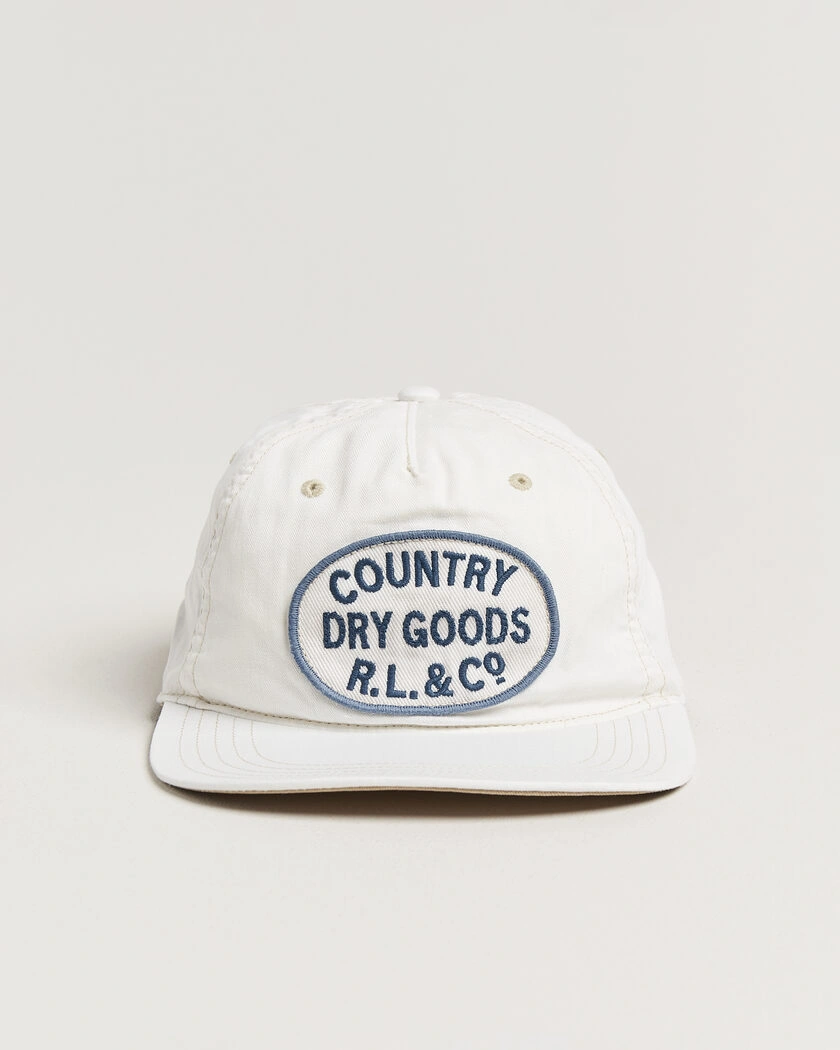 Polo Ralph Lauren Cotton Herringbone Cap White – White
