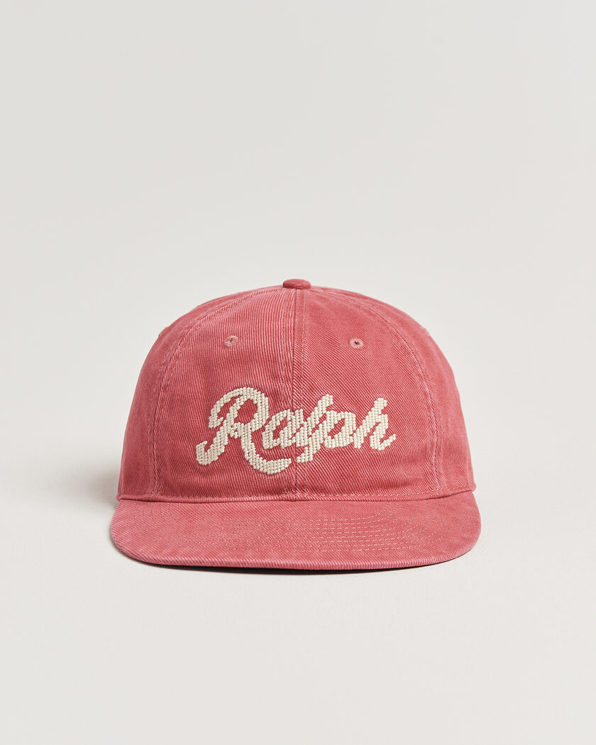 Polo Ralph Lauren Cotton Twill Logo Cap Nantucket Red – Red