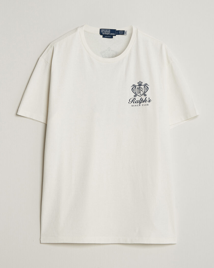 Polo Ralph Lauren Ralph's Beach Club Back Print Tee White – White