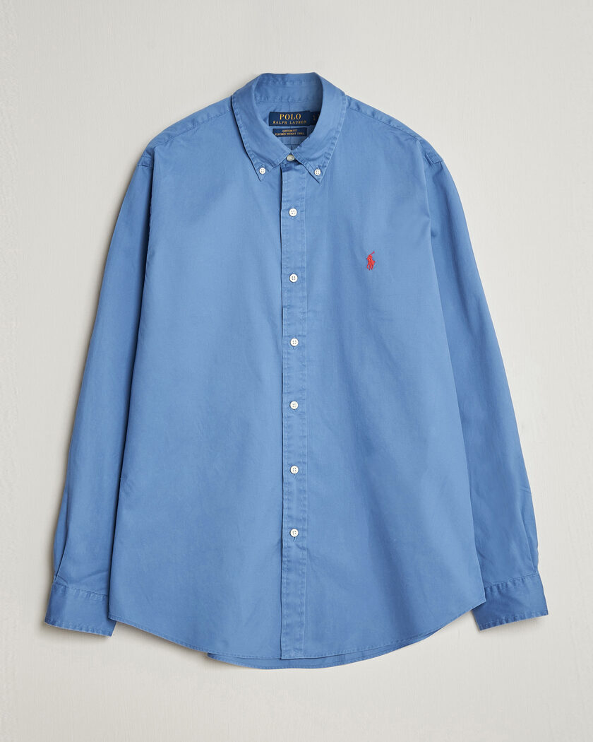 Sunflower Ace Poplin Casual Shirt Light Blue at CareOfCarl.com