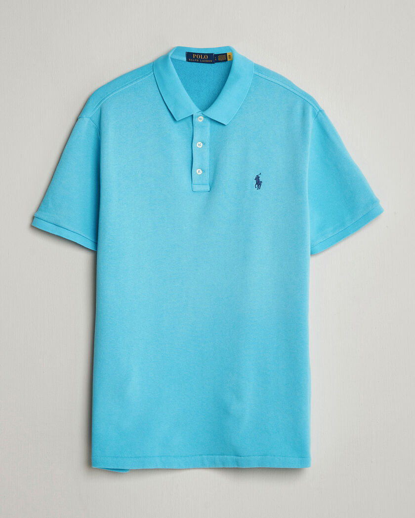 Polo Ralph Lauren Custom Slim Fit Polo Modern Blue Heather at