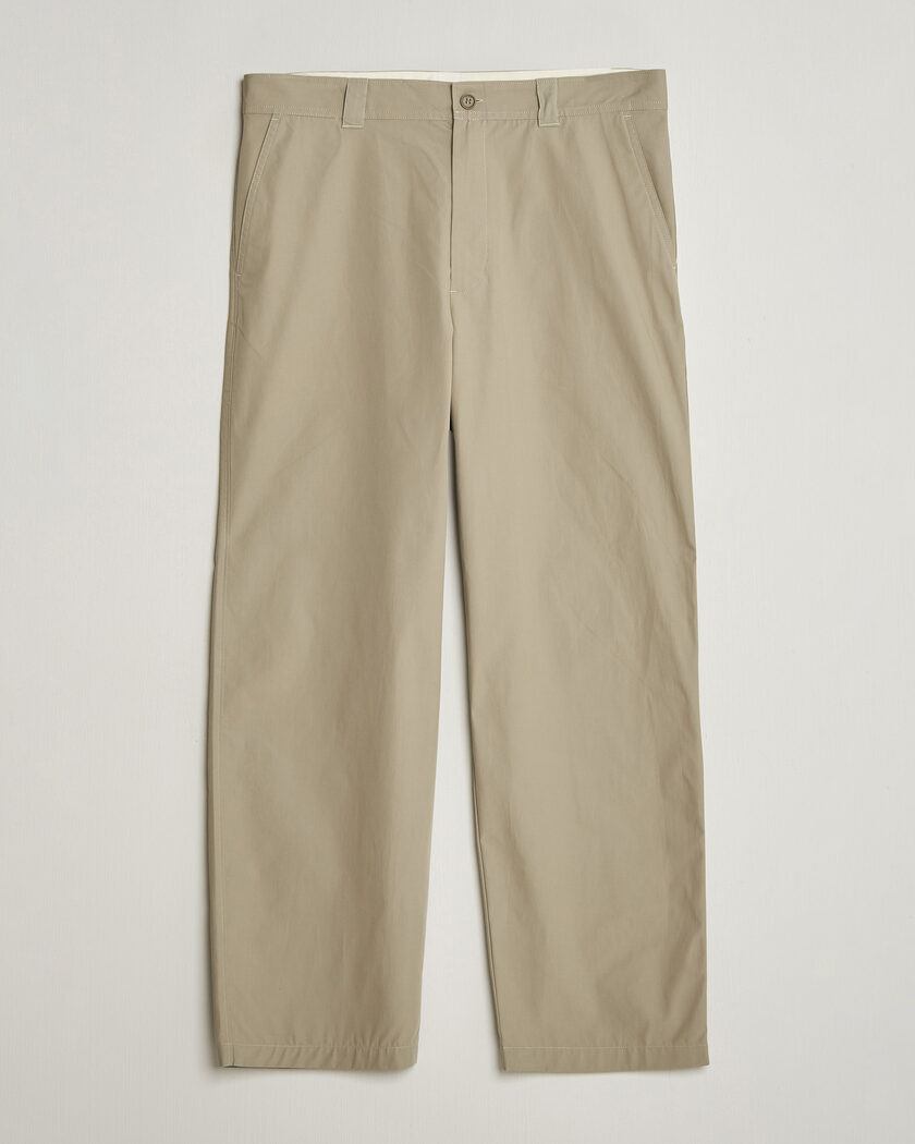 RRL Officers Flat Pant New Military Khaki at CareOfCarl.com