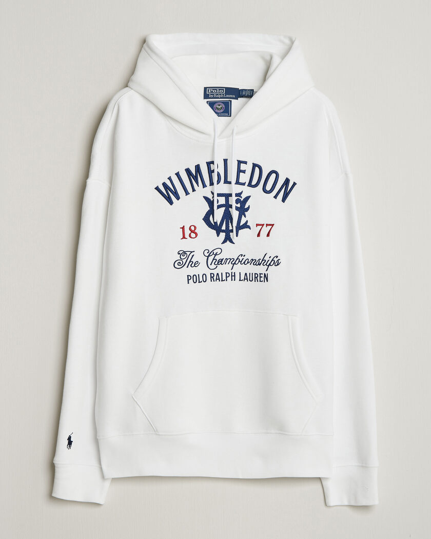 Polo Ralph Lauren Double Knitted Full-Zip Hoodie White at