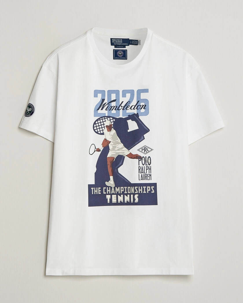 Polo Ralph Lauren Printed Championship Tee White – White