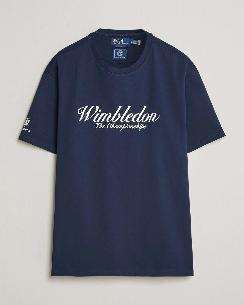 Polo Ralph Lauren Wimbledon Championship Tee Refined Navy – Blue