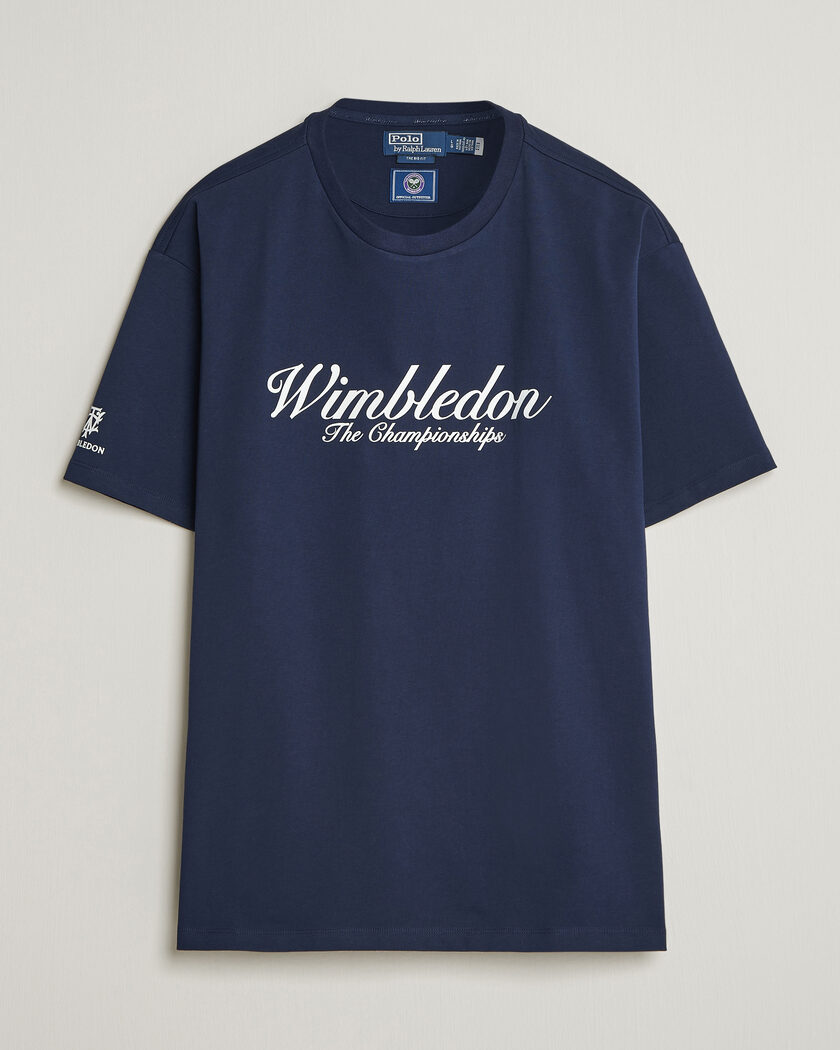 Polo Ralph Lauren Wimbledon Championship Tee Refined Navy – Blue