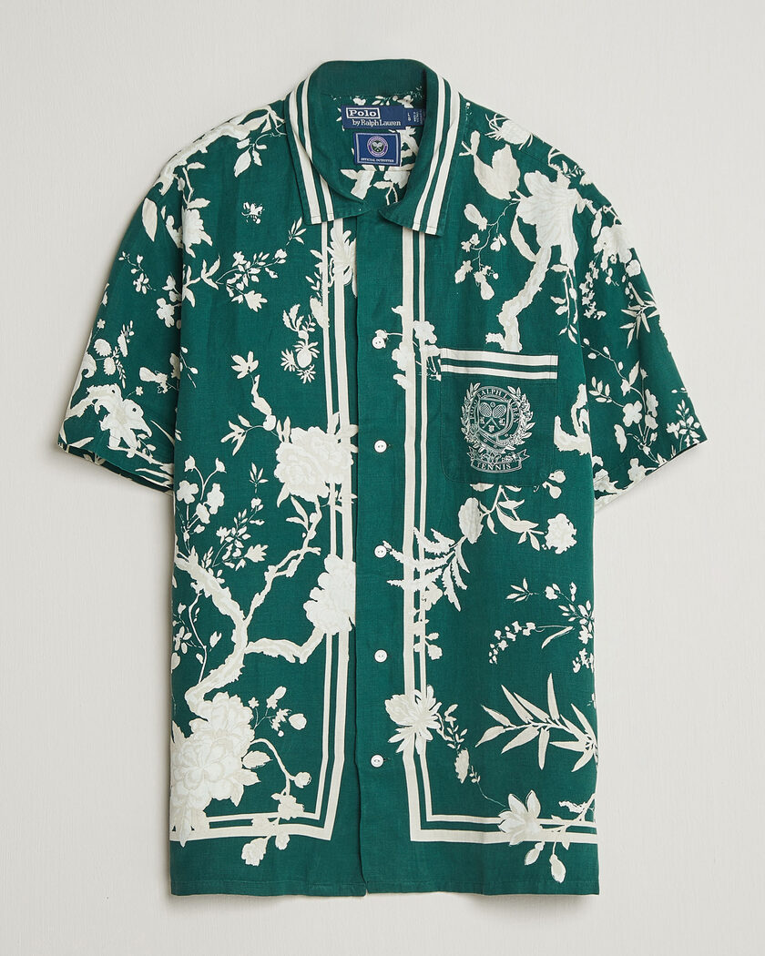 Polo Ralph Lauren Printed Short Sleeve Shirt Championship Floral – Green