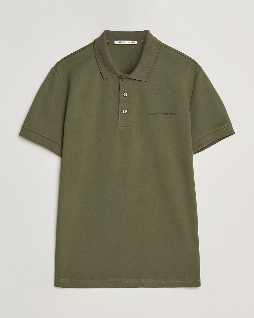 Tiger of Sweden Darios Polo Kalamata Green – Green